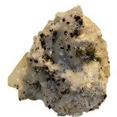 湖北石水晶黄铁矿