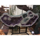 大型紫水晶晶洞板