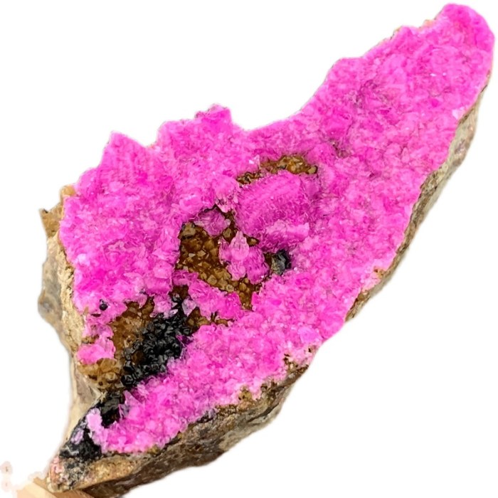 惊艳粉色钴方解石 矿物晶体水晶标本原石矿石收藏品摆件稀少稀有