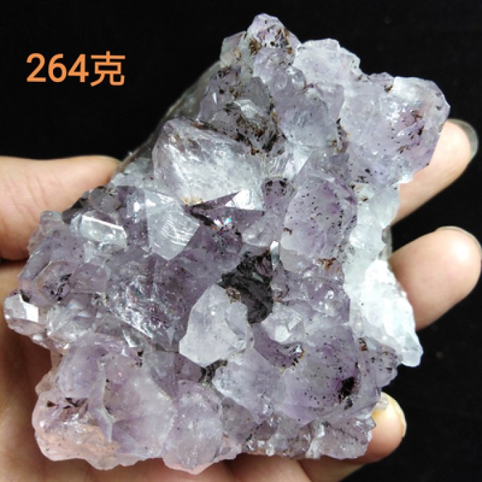 天然紫水晶白水晶黄粉水晶萤石鱼眼石方解石碎石共生矿蓝纹石摆件